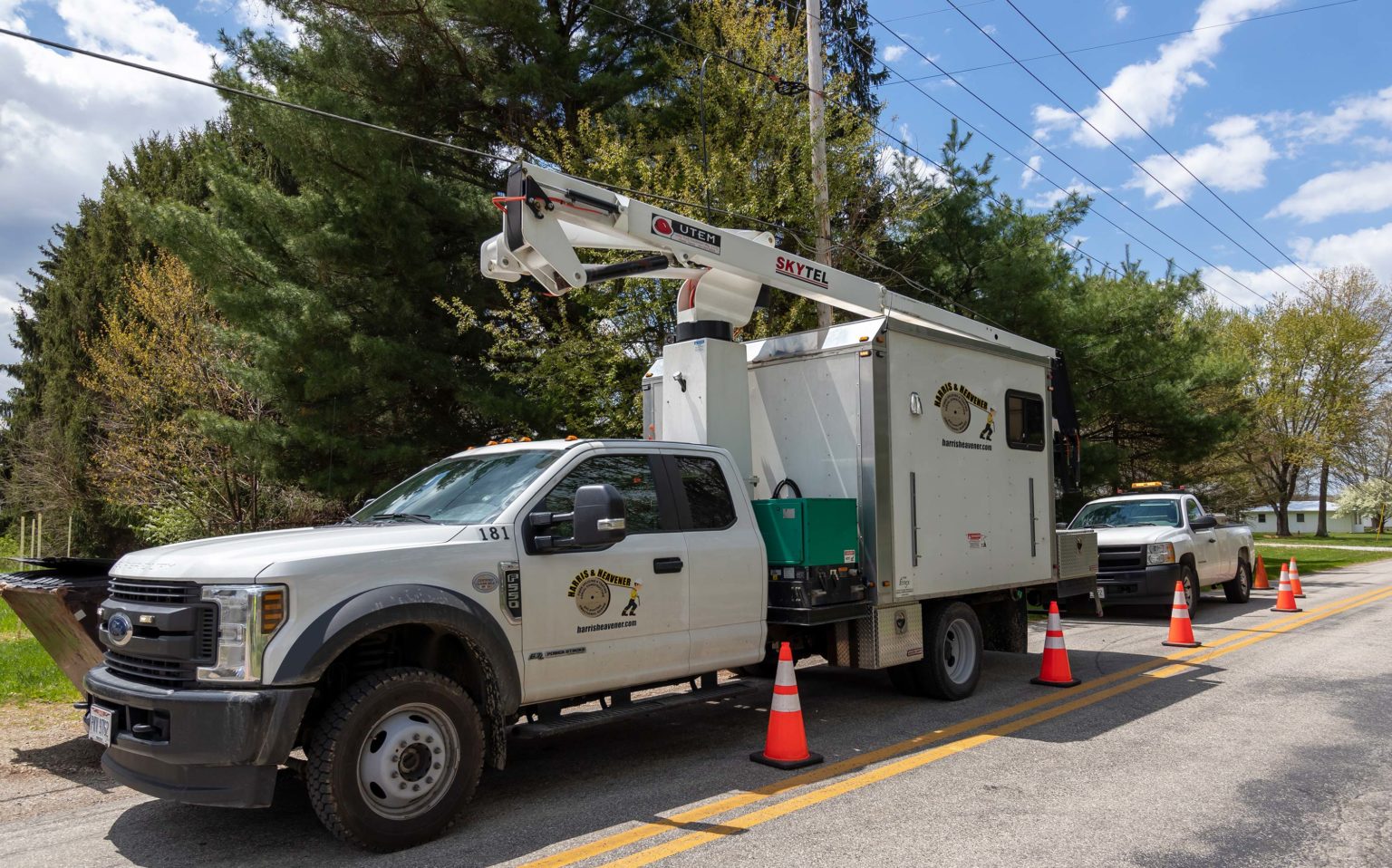 Aerial Cable Construction in Ohio Harris & Heavener