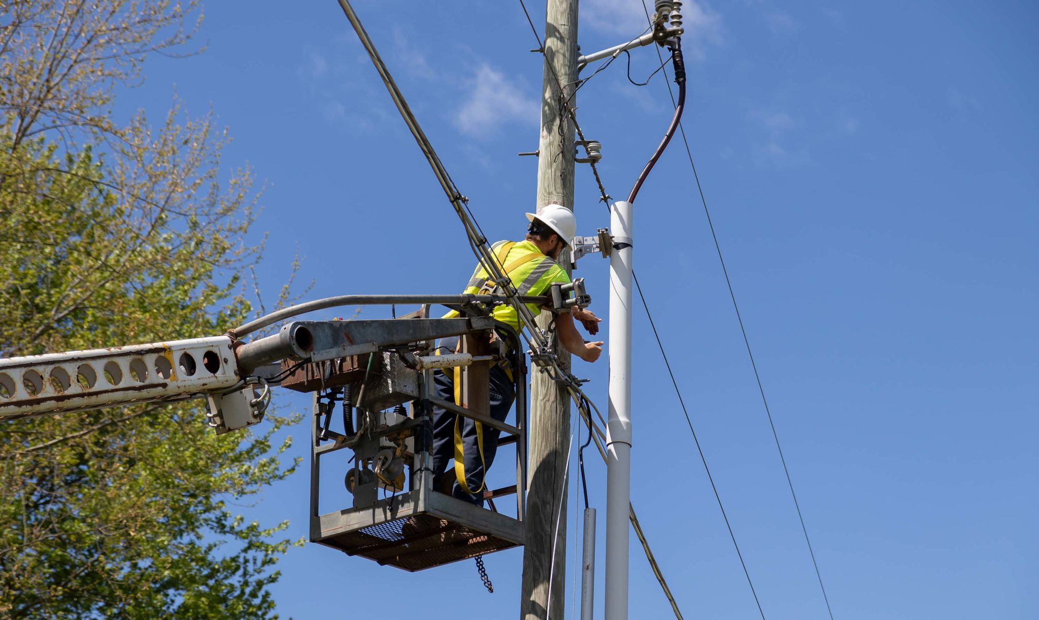Aerial Cable Construction in Ohio Harris & Heavener